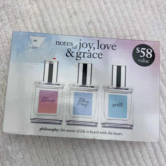 SHIPS FREE- Philosophy Notes of Joy, Love & Grace - Picture 2 of 3